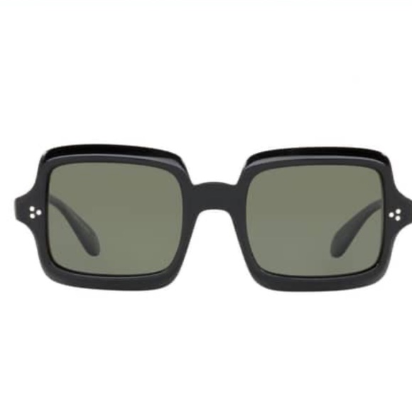 Oliver Peoples Accessories - Oliver People’s Avri Square Tortoise Polarized Sunglasses  50mm New